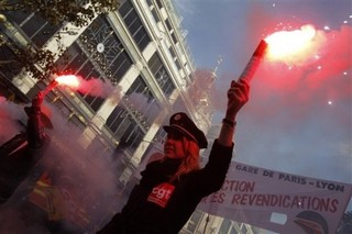 French Pension Anger a Lesson for U.S.