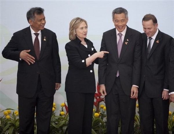 Clinton Making Trouble With China