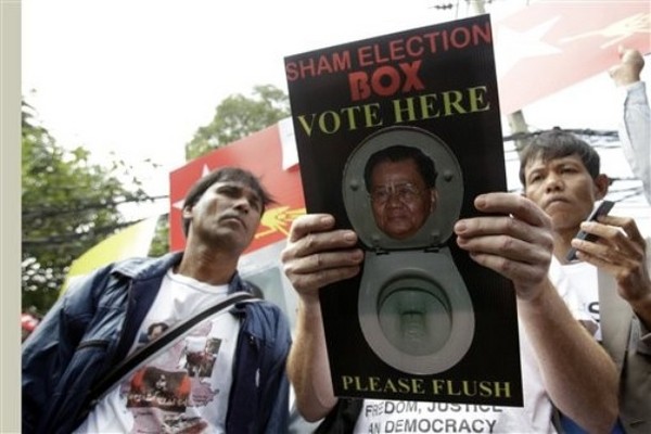 Burma's Army-Only Election