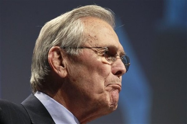 Donald Rumsfeld's Iraq Revisionism