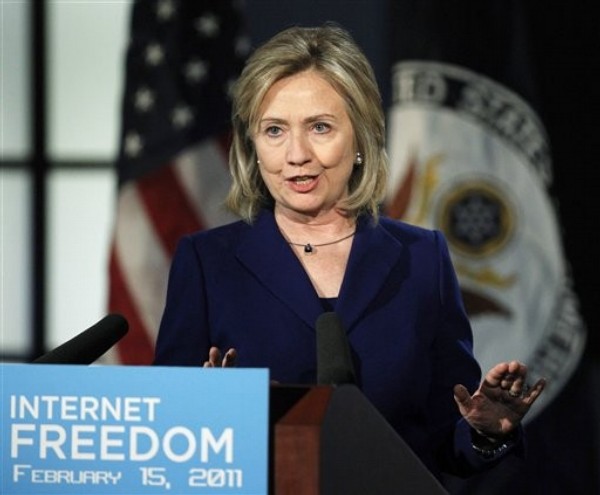 Clinton Champions Internet Freedom
