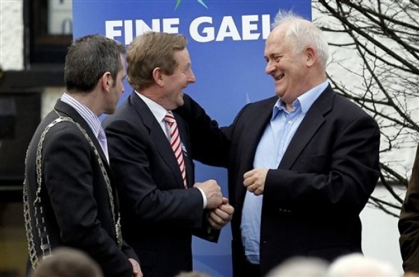 Fine Gael Nearing Irish Governing Majority