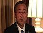 UN Sec. Gen. Urges Gaddafi To End Violence
