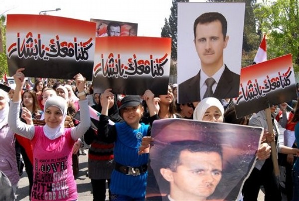 Washington Must Push Assad Out